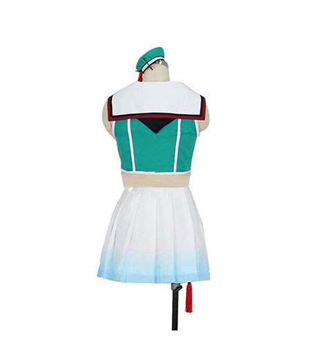 Kantai Collection : Maya Kai Ni Vert Court Top Costumes Cosplay Acheter